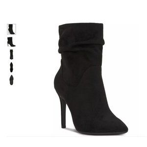 Hartzell Slouch Bootie in Black Suede